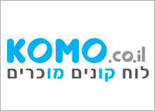 KOMO - לוגו לאתרי אינטרנט - לוח קונים מוכרים