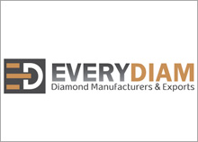 EVERY DIAM - עיצוב לוגו חברת יהלומים בנוסף עיצבנו עבורם את הדוכן לתערוכת יהלומים ופוסטרים.