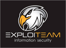 EXPLOITEAM - עיצוב לוגו לחברת אבטחת מידע