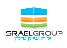 ISRAEL GROUP - עיצוב לוגו חברת יזמות ושיווק נדל