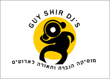 DJ GUY SHIR - עיצוב אייקון גרפי לחברת מוסיקה הגברה ותאורה