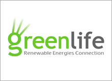GREEN LIFE - עיצוב הלוגו של חברה העוסקת באנרגיה ירוקה