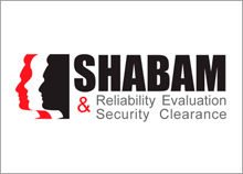 SHABAM - לוגו לעסק בתחום הביטחון ובדיקת אמינות